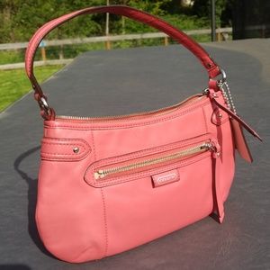 Beautiful Coach purse! Coral color